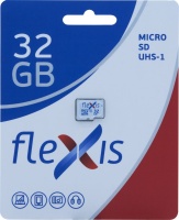 Карта памяти Flexis microSDHC 32GB Class 10 U1 FMSD032GU1