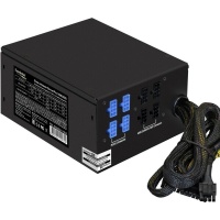 EX292211RUS Серверный БП 700W ServerPRO-700RADS (ATX, for 3U+ cases, APFC, КПД 80% (80 PLUS), 14cm fan, 24pin, 2(4+4)pin, PCIe, 5xSATA, 4xIDE, FDD, Cable Management, black)