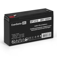 EX282944RUS Аккумуляторная батарея DT 6012 (6V 1.2Ah, клеммы F1)