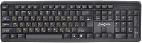 EX279940RUS Клавиатура LY-331L, <USB, шнур 2м, черная, 104кл, Enter большой>, OEM