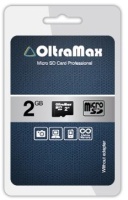 Карта памяти OltraMax microSD 2GB [OM002GCSD-W/A-AD]