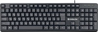 Клавиатура проводная Daily HB-162 мембранная USB , чёрный