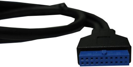 Планка Espada EBRT-2USB3LOW с 2 портами USB 3.0, низкопрофильная, подключается к внутреннему разъему на плате