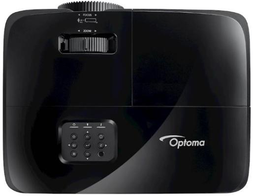 Optoma DX322 [E9PX7D601EZ3] {DLP XGA 1024x768 3800Lm 22000:1 HDMI 1x10W 3DReady lamp 15000hrs Black, 3.04kg}