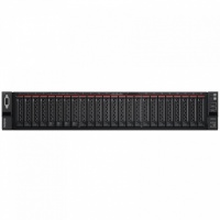 Сервер Lenovo ThinkSystem SR650 (7X06A0NUEA) 2U, 16-ядерный Intel Xeon Gold 6226R 2900 МГц, 32 Гб DDR4, 8 x SFF (2.5") SAS, 2xGigabit Ethernet (1000 Мбит/с), 750 Вт