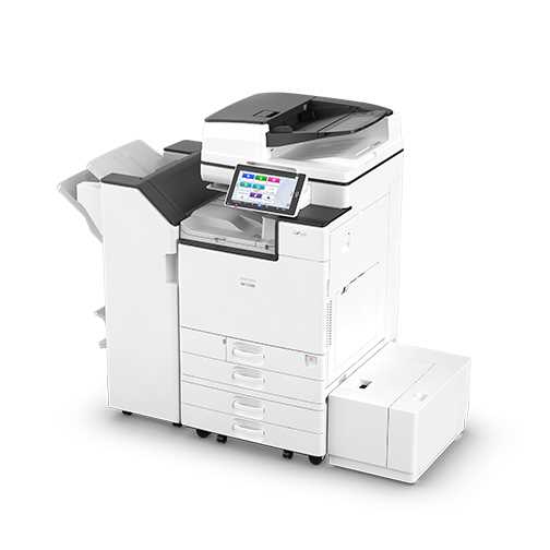 МФУ Ricoh IM C3500 (принтер/сканер/копир), лазерная цветная печать, A3, двусторонняя печать, планшетный/протяжный сканер, ЖК панель, сетевой (Ethernet)