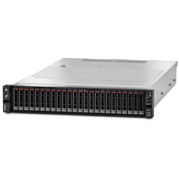 Сервер Lenovo ThinkSystem SR650 (7X06A0NMEA) 2U, 10-ядерный Intel Xeon Silver 4210R 2400 МГц, 32 Гб DDR4, 8 x SFF (2.5") SATA/SAS, 750 Вт