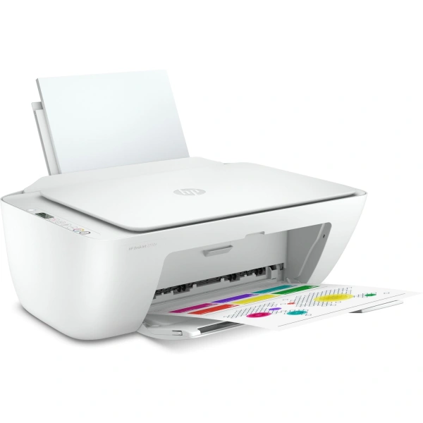 HP DeskJet 2710e (26K72B) МФУ (принтер/сканер/копир), факс, цветная печать, A4, печать фотографий, планшетный сканер, ЖК панель, Wi-Fi, AirPrint, Bluetooth
