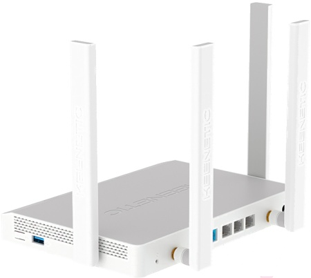 Hero 4G+ (KN-2311) Гигабитный интернет-центр с модемом 4G+, Mesh Wi-Fi 6 AX1800, 4-портовым и многофункциональным портом USB 3.0