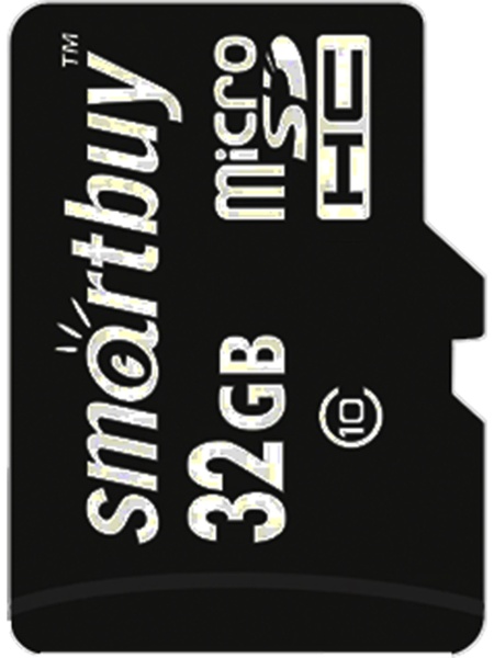 Карта памяти SmartBuy microSDHC SB32GBSDCL10-00LE 32GB