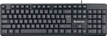 Клавиатура проводная Daily HB-162 мембранная USB , чёрный