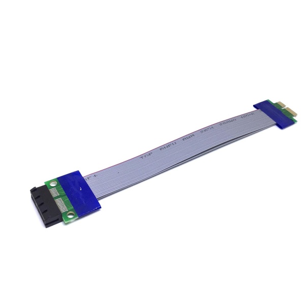 Переходник Espada PCI-E X1 M to PCI-E X1 F, 18 cm, (EPCIEM-PCIEF18r) удлинитель (37793)