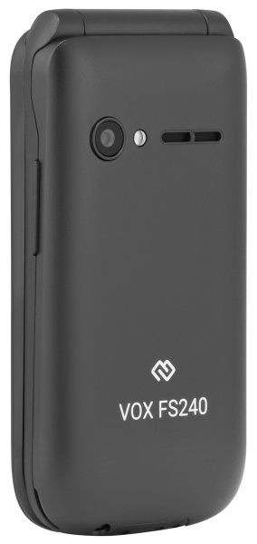 Мобильный телефон Digma VOX FS240 32Mb серый моноблок 2Sim 2.44" 240x320 0.08Mpix GSM900/1800 FM microSDHC max32Gb