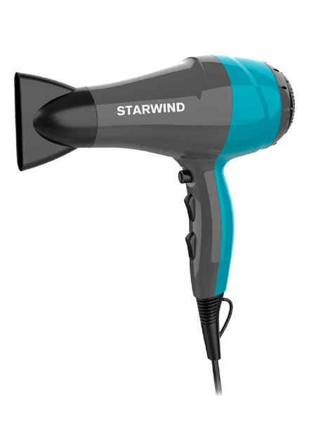 Фен Starwind SHP6104 2000Вт серый/голубой