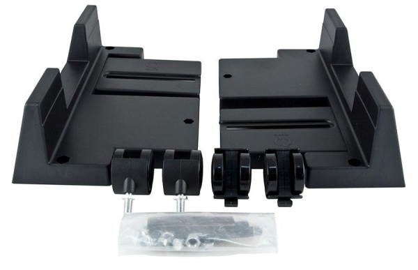 Подставка под системный блок BURO, ширина 16,5 см - 26,5 см, масса системного блока до 20 кг, материал - пластик, на колёсах, черный (BU-CS3BL)