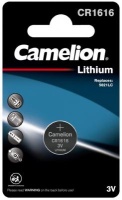 Батарейка Camelion CR1616 BL-1 (CR1616-BP1, литиевая,3V) (1 шт. в уп-ке)