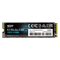 Накопитель Silicon Power PCI-E x4 128Gb SP128GBP34A60M28 M-Series M.2 2280