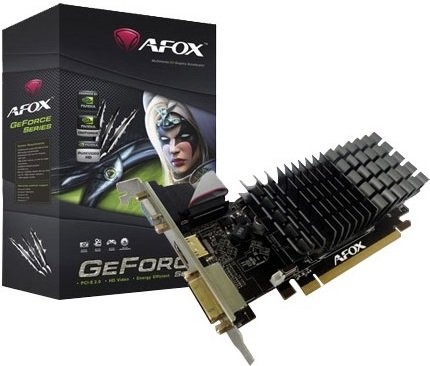 Видеокарта AFOX GT710 2GB DDR3 64bit DVI HDMI VGA (AF710-2048D3L5) RTL {30} AF710-2048D3L5 (782944)