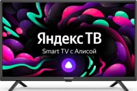 LED 32" SW-LED32SG304 Яндекс.ТВ Slim Design черный/черный HD 60Hz DVB-T DVB-T2 DVB-C DVB-S DVB-S2 USB WiFi Smart TV