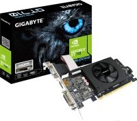 PCI-E GV-N710D5-2GIL NVIDIA GeForce GT 710 2048Mb 64 GDDR5 954/5010 DVIx1 HDMIx1 CRTx1 HDCP Ret low profile