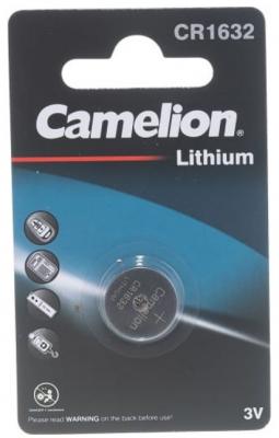 Батарейка Camelion CR1632 BL-1 (CR1632-BP1, литиевая,3V) (1 шт. в уп-ке)