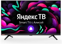 LED 32" SW-LED32SG300 Яндекс.ТВ черный HD 60Hz DVB-T DVB-T2 DVB-C DVB-S DVB-S2 USB WiFi Smart TV