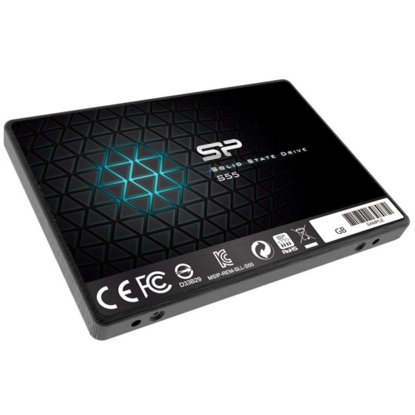 Накопитель SSD SATA III 240Gb SP240GBSS3S55S25 Slim S55 2.5"