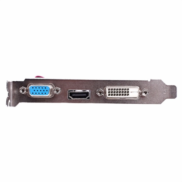 Видеокарта Colorful NVIDIA GeForce GT 710 Colorful 1Gb (GT710 NF 1GD3) PCI-E 2.0, ядро - 954 МГц, память - 1 Гб DDR3 1333 МГц, 64 бит, VGA, DVI, HDMI, Retail