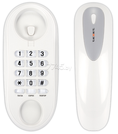 Телефон Texet TX-236 светло-серый