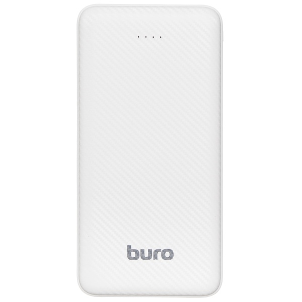 Мобильный Buro T4-10000 10000mAh 2A 2xUSB белый (T4-10000-WT)