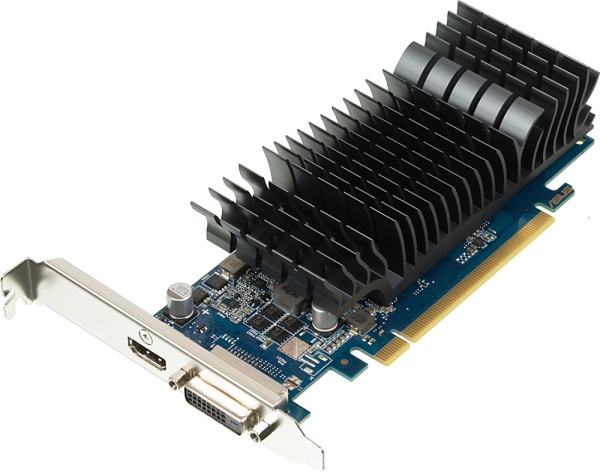 PCI-E GT710-SL-2GD3-BRK-EVO NVIDIA GeForce GT 710 2048Mb 64 DDR3 954/5012 DVIx1 HDMIx1 CRTx1 HDCP Ret low profile
