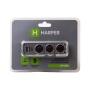 Harper DP-096 Разветвитель прикуривателя автомобильный на 5 устройств, (12V / 24V, Гнездо прикуривателя: 3 шт, USB 2 шт. 5V, 1А + 2.1A; Длина провода: 0,6 м; Предохранитель: 5А)