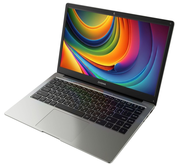 Ноутбук Digma EVE 14 C4800 (DN14CN-8CXW01) 14" 1920x1080 (Full HD), IPS, Intel Celeron N4020, 1100 МГц, 8 Гб DDR4, 256 Гб SSD, Intel UHD Graphics 600, Wi-Fi, Bluetooth, Windows 11 Professional, серый
