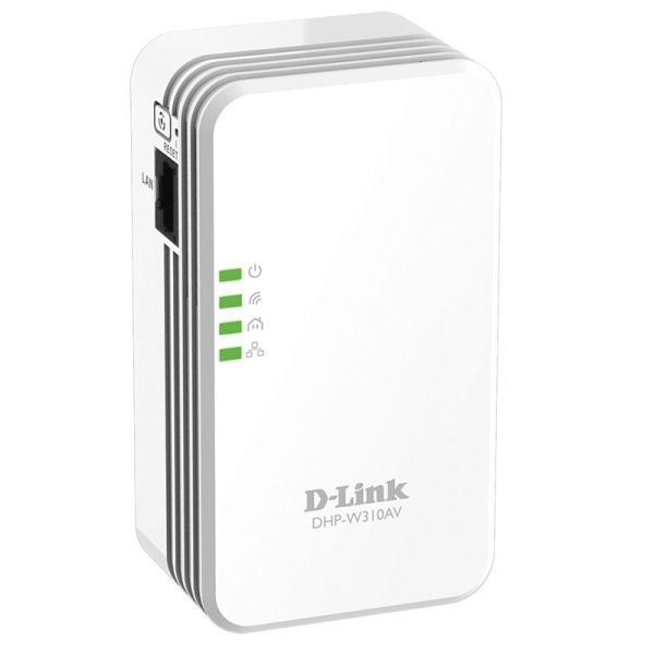 Повторитель беспроводного сигнала D-Link (DHP-W310AV) 10/100BASE-TX/Wi-Fi