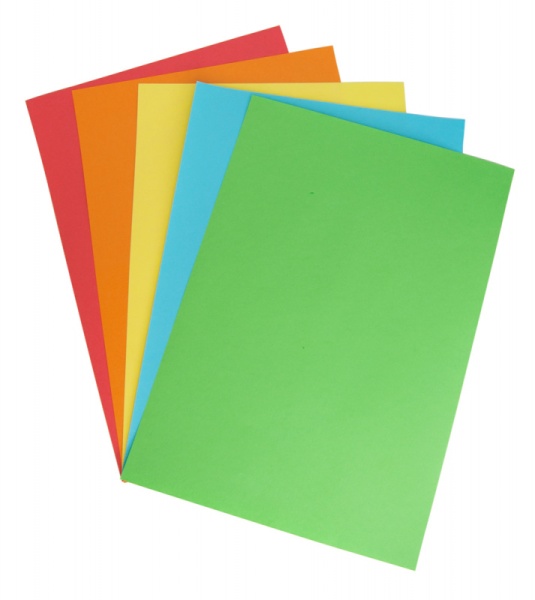 Бумага SILWERHOF  719002 (A4, 80 г/м2, 100 листов) офисная формат: A4, 80 г/м2, количество листов: 100 шт., цвет: жёлтый, синий, красный, зелёный, оранжевый