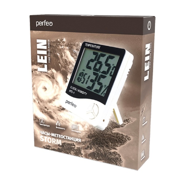 Часы-метеостанция "Lein", (PF-HTC-1)