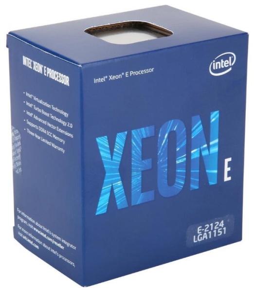 Процессор Intel Xeon E-2124 OEM