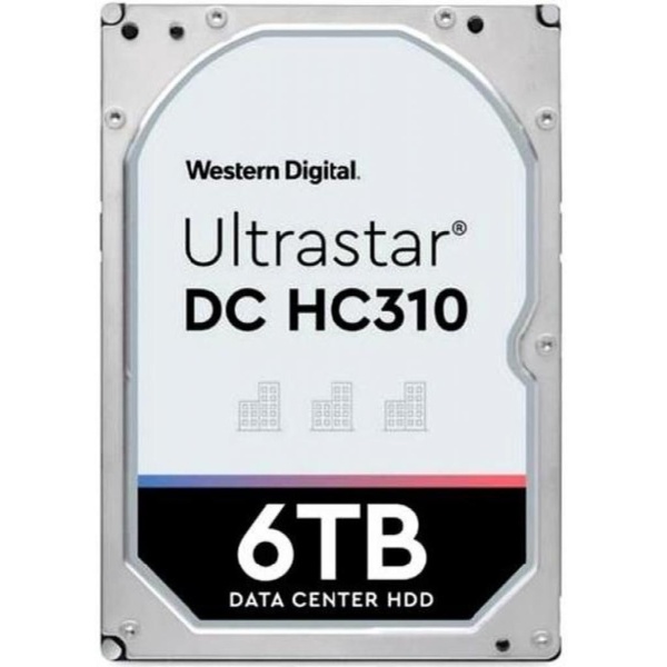 Жесткий диск Original SATA-III 6Tb 0B36039 HUS726T6TALE6L4 Ultrastar DC HC310 (7200rpm) 256Mb