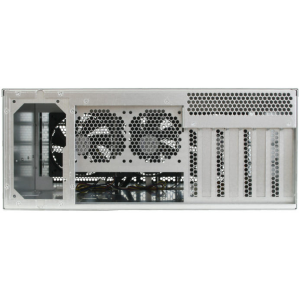 RE411-D11H0-A-45 Корпус 4U server case,11x5.25+0HDD,черный,без блока питания,глубина 450мм,MB ATX 12"x9,6"