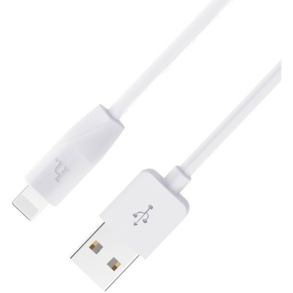HOCO HC-32007 X1/ USB кабель Lightning/ 1m/ 2.1A/ White
